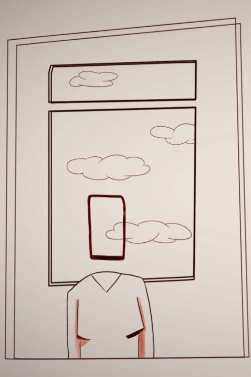 Magritte's Train